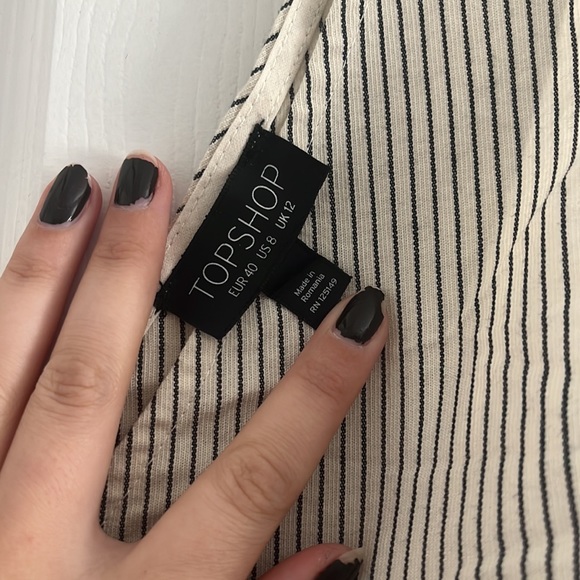 TOPSHOP 🎨 Striped Romper / Jumpsuit - Picture 5 of 5